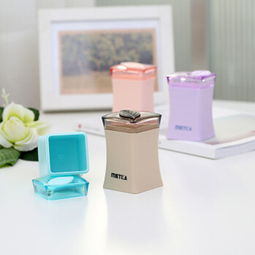 美特家方形牙签瓶 创意家居与办公用品的实用之选